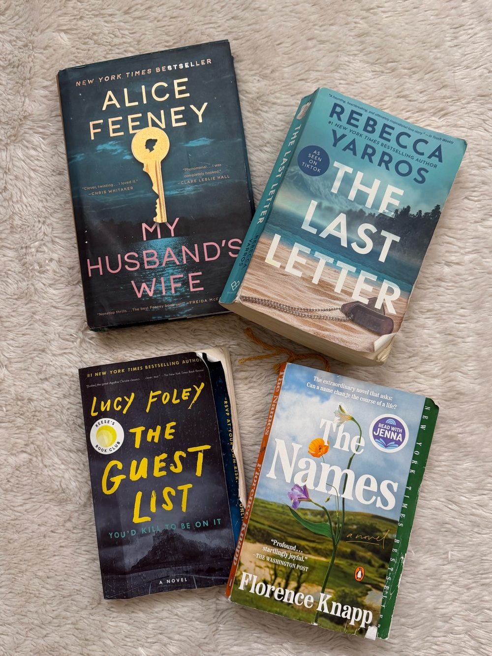 4 Bestselling Fiction Book Bundle - Mystery Thriller Romance Novels